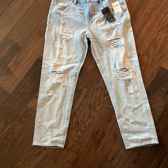 lucky Brand Jeans Womens Sienna Slim Boyfriend DIstress SZ 10 NEW. - Picture 3 of 5